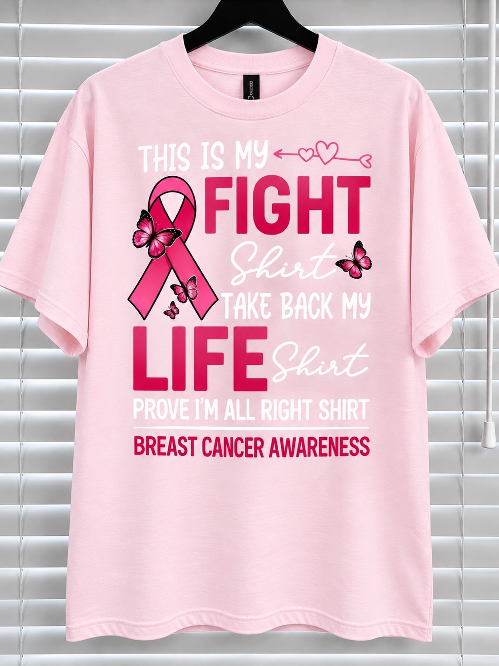 Breast Cancer Awareness Pink 'This Is My Fight' Shirt